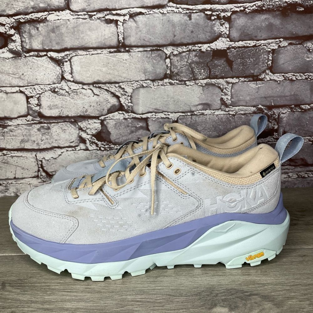 Hoka One One Kaha Low GORE-TEX Arctic Ice Purple Gym Shoes Men 11M US/45 1/3EU - Picture 7 of 16